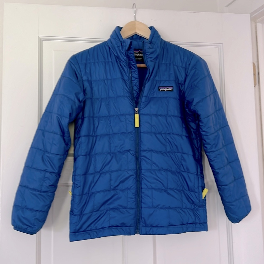Kids Patagonia nano puff down jacket